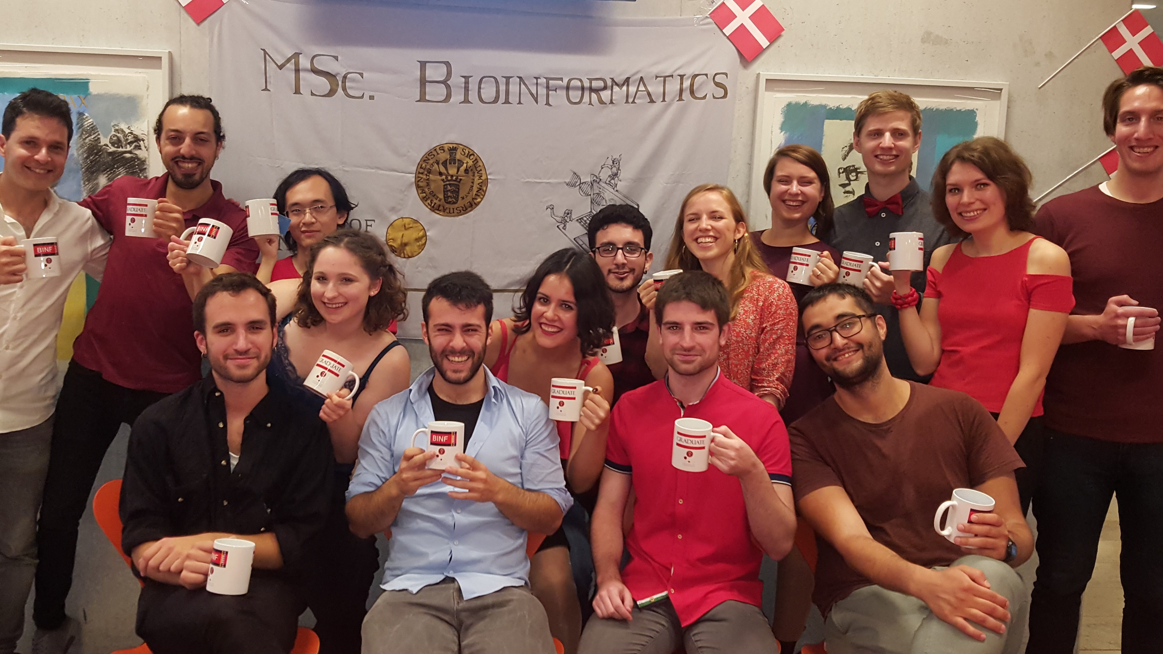 Former students at the section